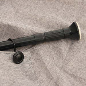 Barral de Cortina Extensible Negro