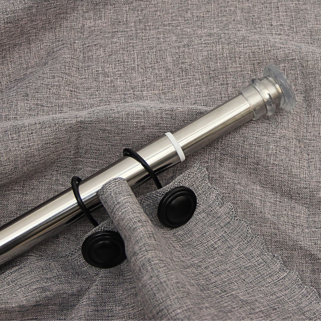 Barral de Cortina Extensible Acero