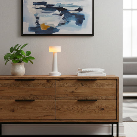 Lámpara LED Luna White