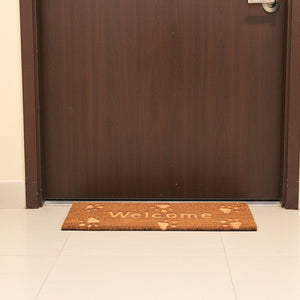 Felpudo Welcome Huella Calado 25x75 cm