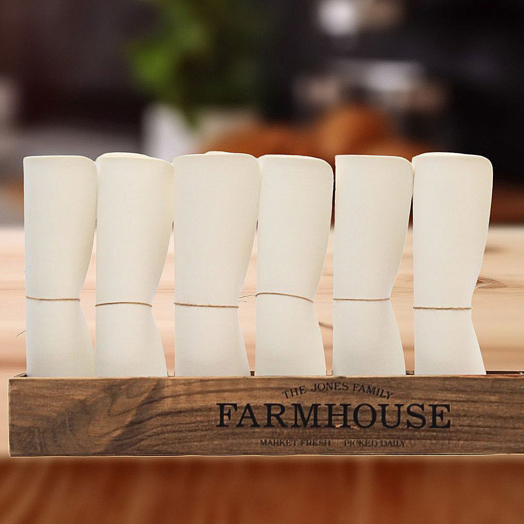 Pack x 6 Individuales PVC White