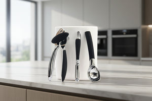 Pack 3 Utensilios/Cuchara para Helado Premium/Pela Papas Premium/Abrelatas Premium
