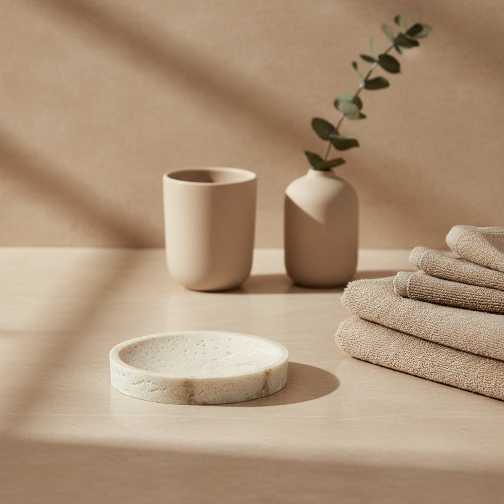 Set de Baño Travertine x 3 Piezas