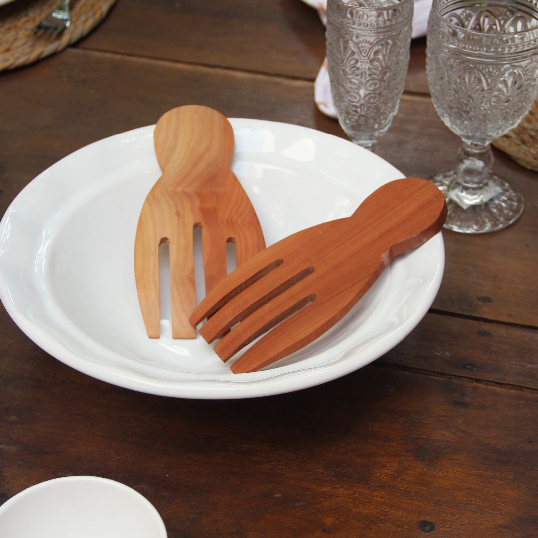 Cubiertos para Ensalada Hands