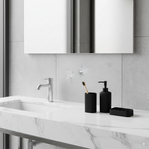 Set de Baño Noir Black x 3 Piezas