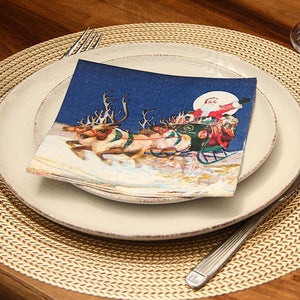 Paquete de Servilletas Paseo Navideño