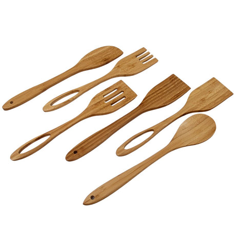 Pack 6 Utensilios Bamboo