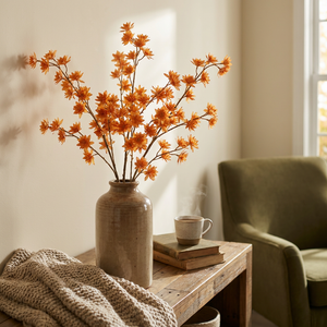 Autumn Orange Branch 108 cm