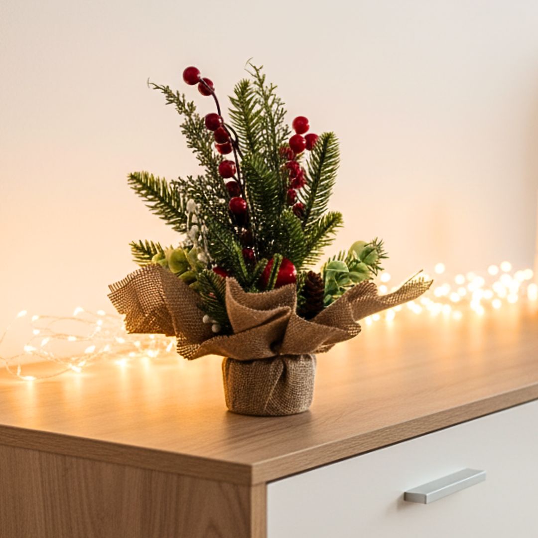 Adorno Pino Navideño 28 cm