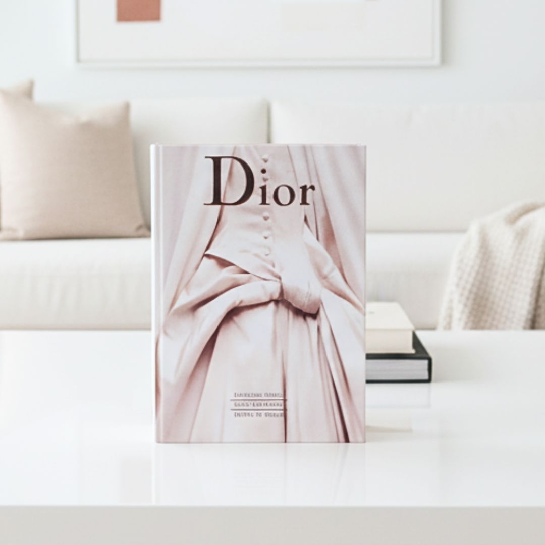 Set x 3 Cajas Libro Dior Blanc