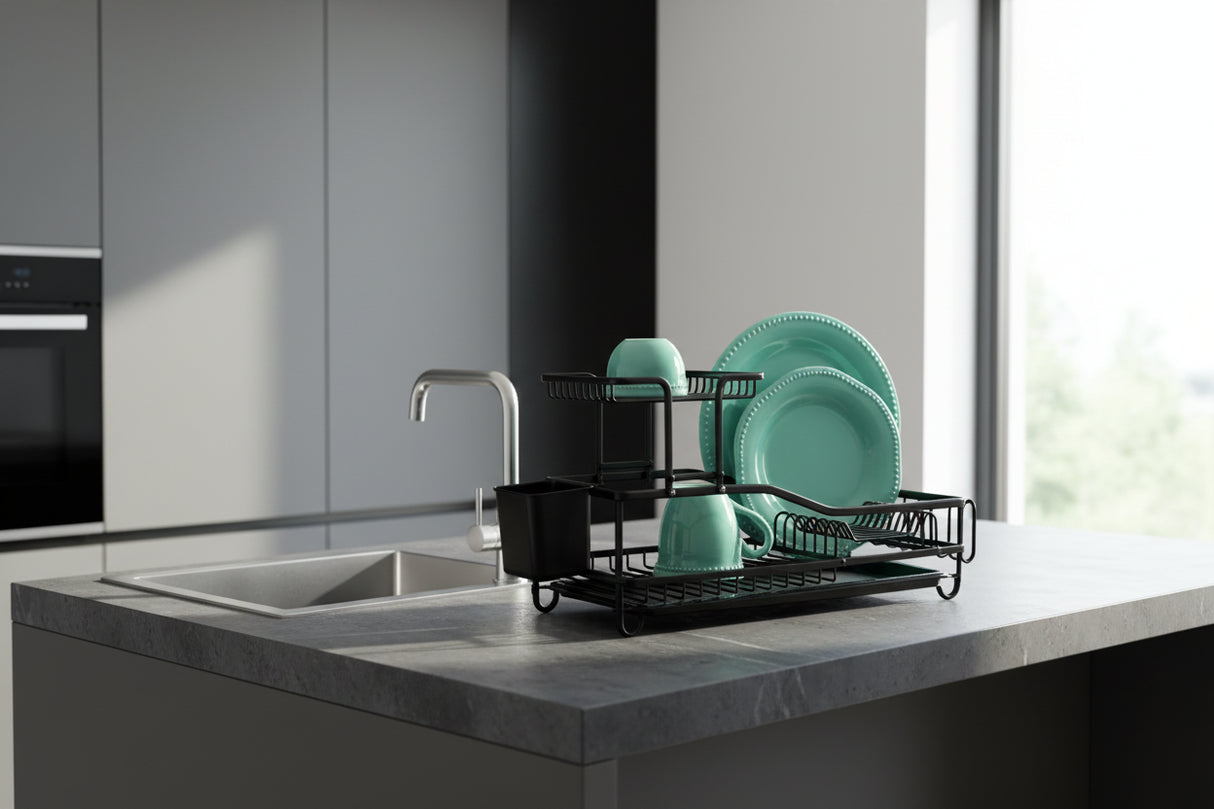 Escurridor Aluminio SpaceLine Black