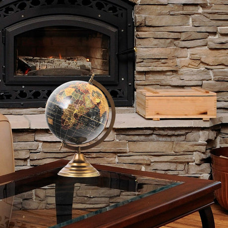 Globo Terraqueo Base Antique 32 cm