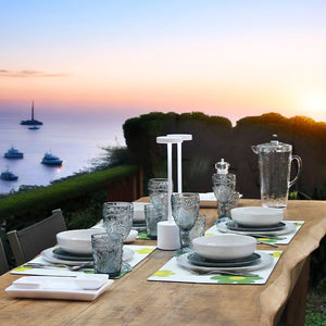 Pack 6 Platos Postre Positano Green