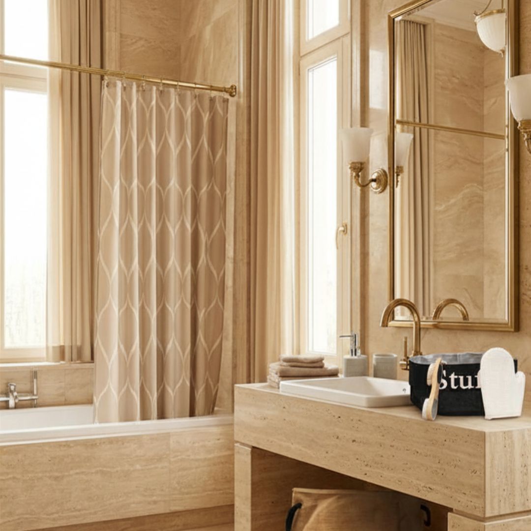 Cortina de Baño Oasis