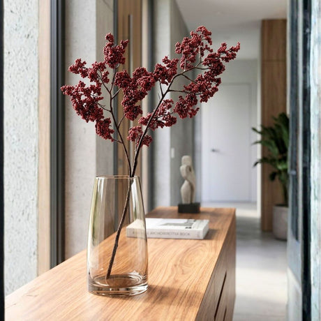 Berry Bloom Burgundy 83 cm