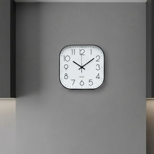 Reloj Square Black 30 cm