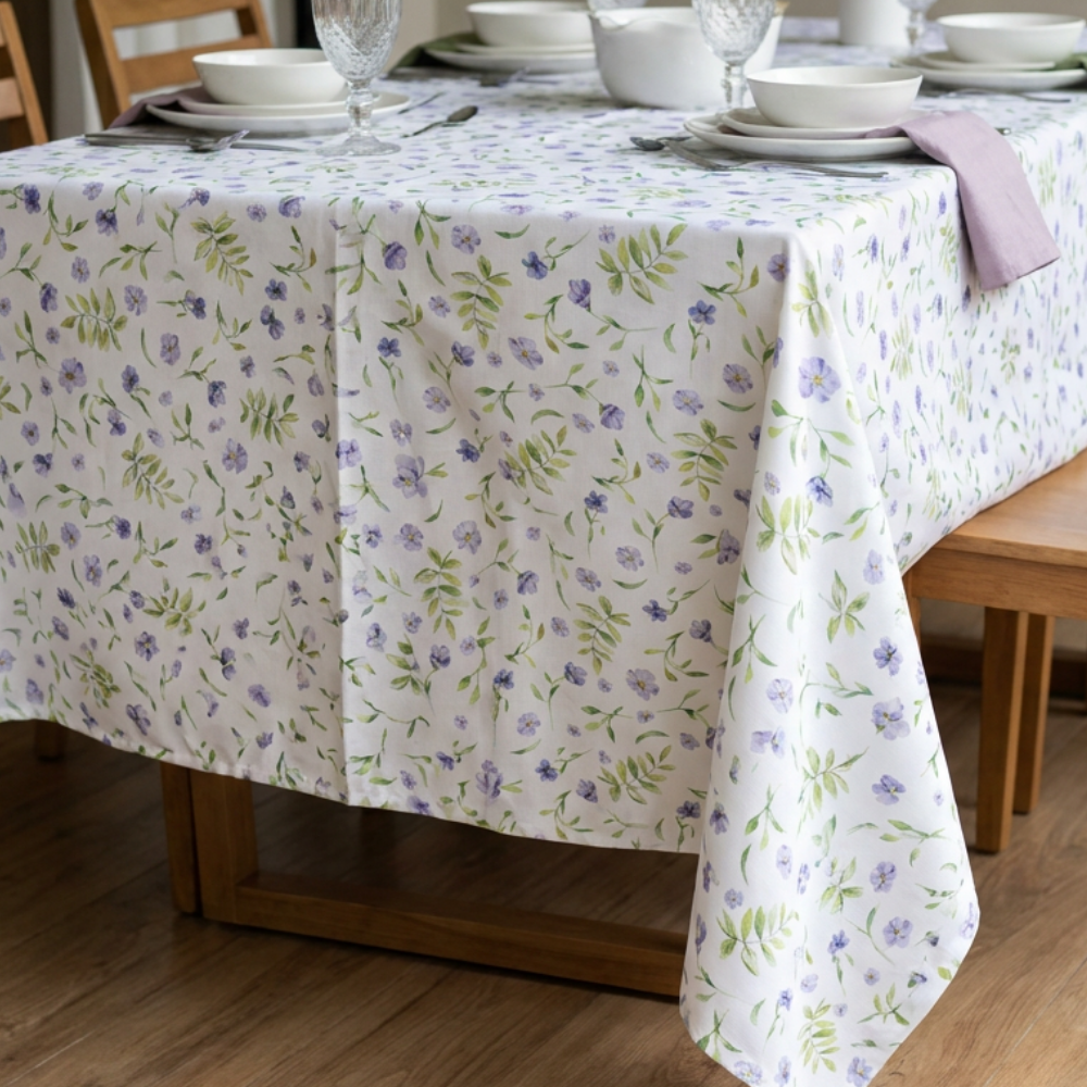 Mantel Violetas Silvestres 1,52 x 3,50 mts