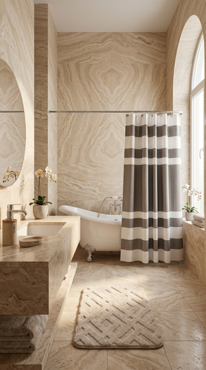 Cortina de Baño Natura
