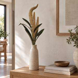 Foxtail Plume Beige 63 cm