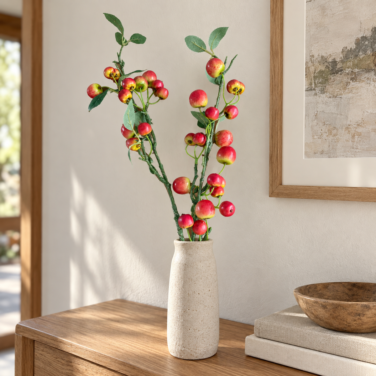 Pomegranate Red Branch 85 cm