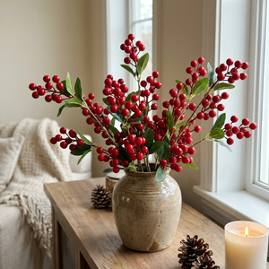 Red Berry Branch 50 cm