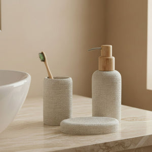 Set de Baño Tex Bamboo x 3 Piezas