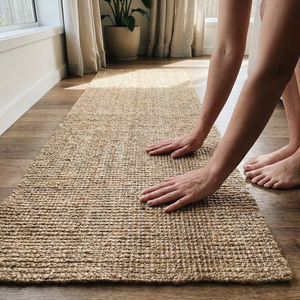 Alfombra de Yute Bucle 80 x 200 cm