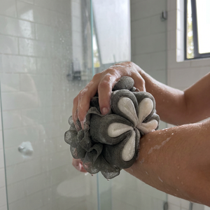 Esponja Flower Gris