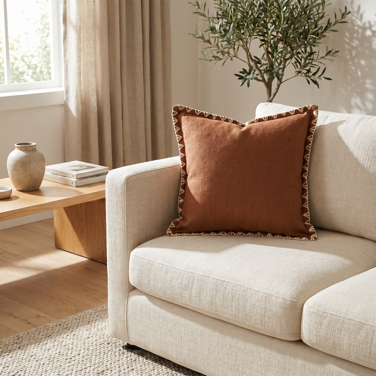 Almohadón Sena Brick 50x50 cm