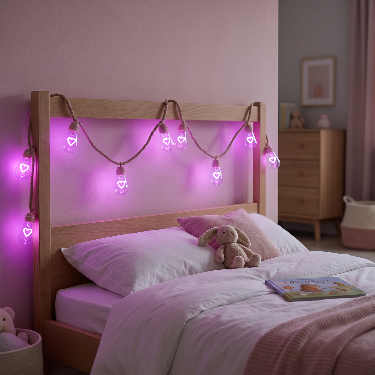 Luces Hearts Cable Soga