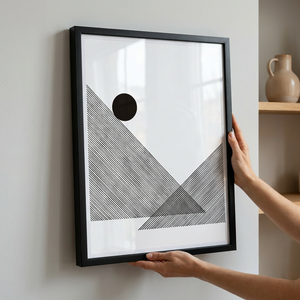Cuadro Negro Summit 50×70 cm