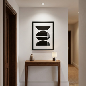 Cuadro Negro Arc 50×70 cm