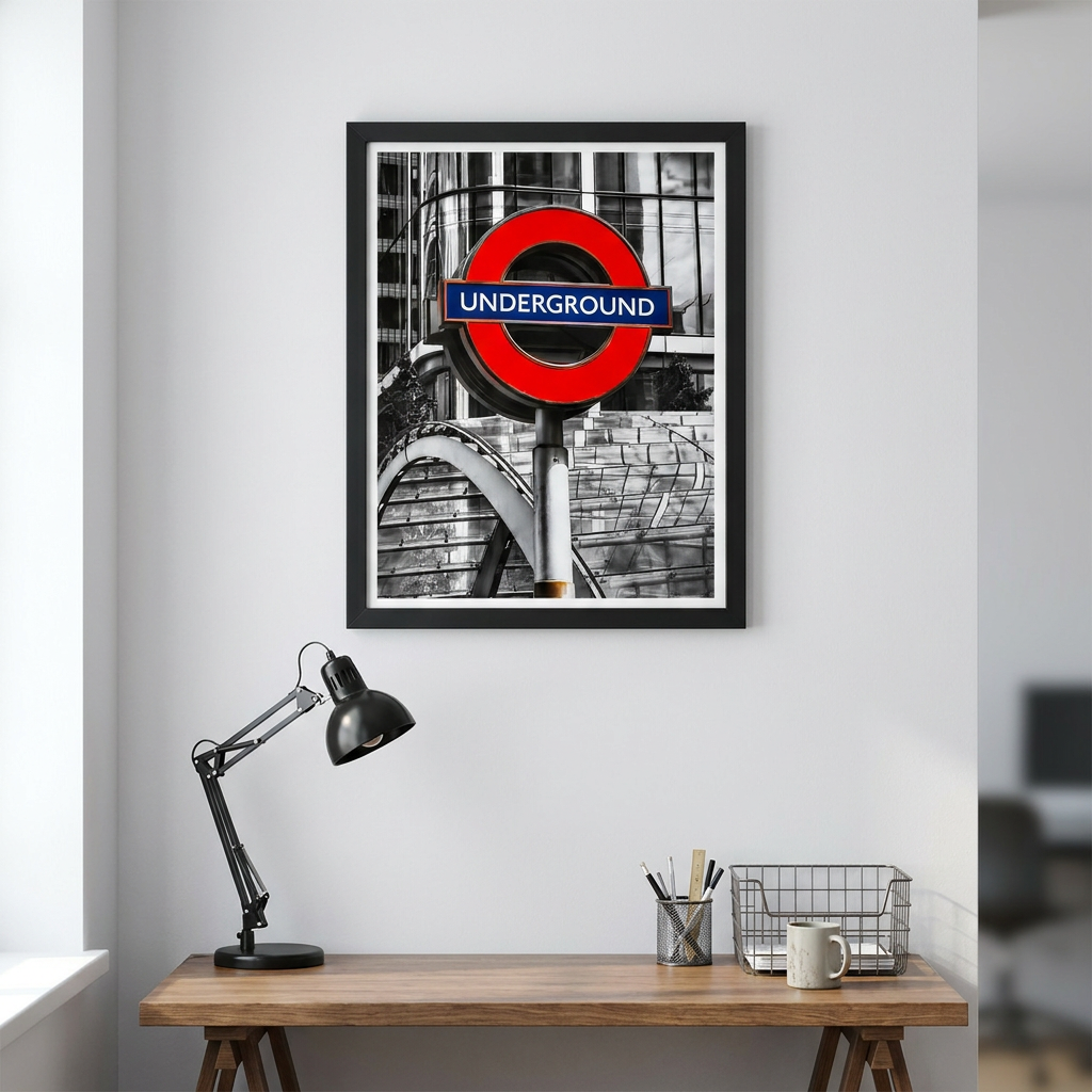 Cuadro Underground 30x40 cm