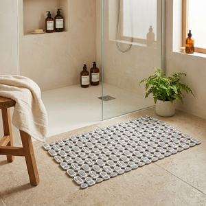 Alfombra Antideslizante Pop Gris Claro (68×37 cm)