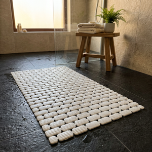 Alfombra Antideslizante Brick Blanco (39×73 cm)
