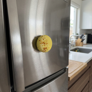 Imán Macaron Lemon Crunch