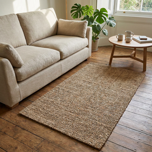 Alfombra de Yute Bucle 80 x 150 cm