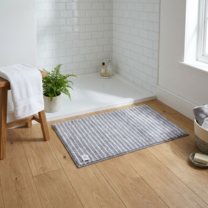 Alfombra de Baño Dot Gris