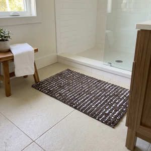 Alfombra de Baño Dot Chocolate