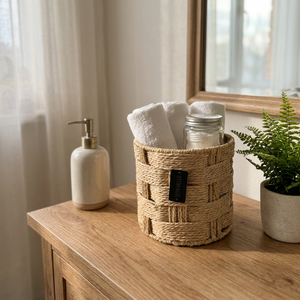 Canasto Storage Weave Redondo Chico