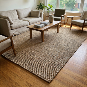 Alfombra de Yute Bucle 250 x 300 cm