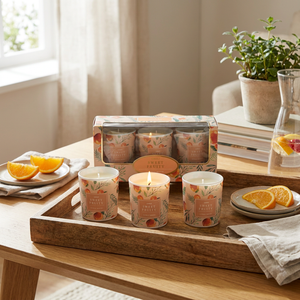 Set x3 Velas Sweet Fruity Citrus Water