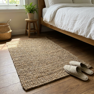 Alfombra de Yute Bucle 60 x 100 cm