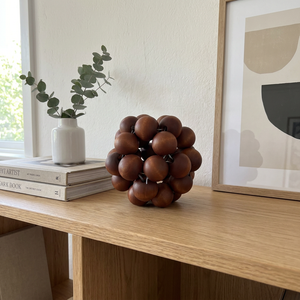 Esfera Átomo Brown 10 cm