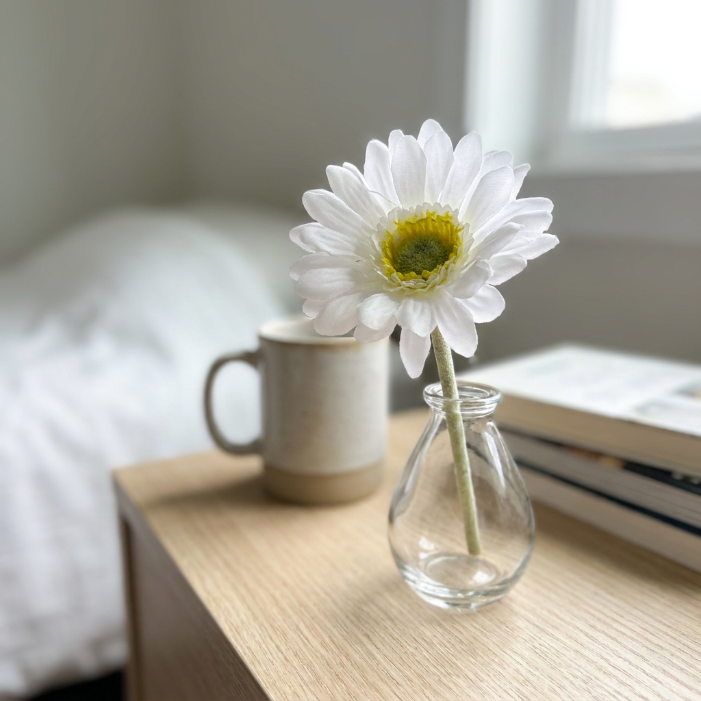 Daisy White 25 cm