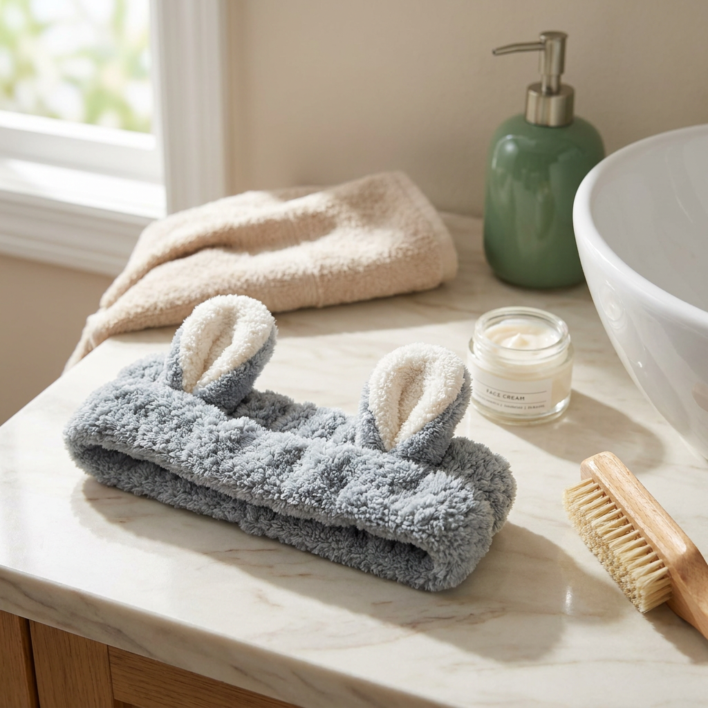 Vincha Spa Teddy Blue