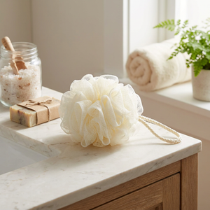Esponja Flower Crema