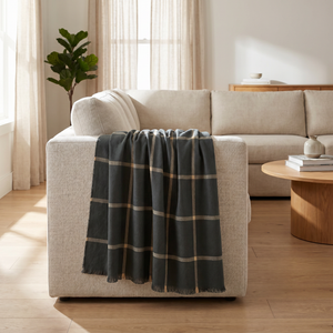 Manta Windsor Black 140x210 cm