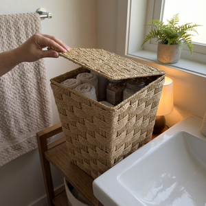 Cesto Storage Weave Natural Chico