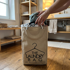Cesto Laundry Bag Beige